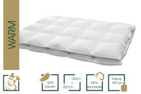 HANSKRUCHEN® Winterdecke 5 x 7 Karos 135 x 200 cm