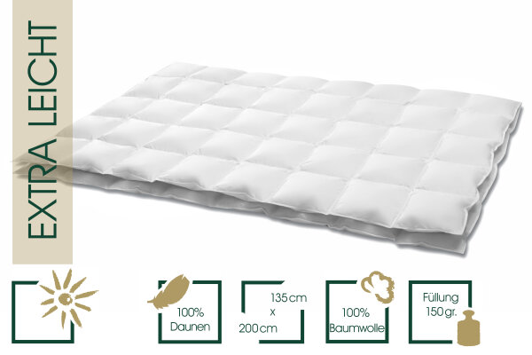 HANSKRUCHEN® Sommerdecke PLUS 135 x 200 cm