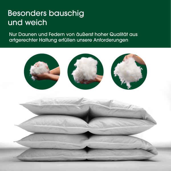 HANSKRUCHEN Daunendecke Premium de Luxe