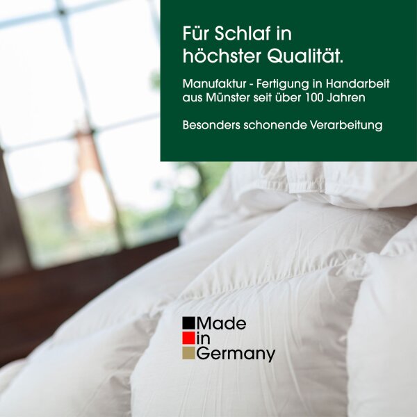 HANSKRUCHEN Premium de Luxe KomfortBundle Duo 2x 135x200cm Medium & 2x 80x80cm