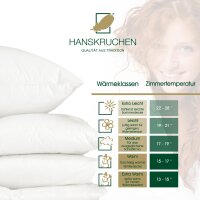HANSKRUCHEN® Winterdecke Warm 5 x 7 Karos 135 x 200 cm