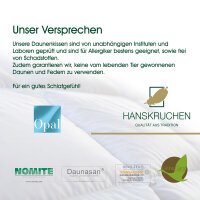 Kopfkissen "OPAL" Mittel 40x80