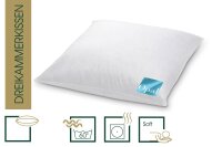 HANSKRUCHEN® Rubin 3- Chamber Pillow 80 x 80 cm