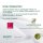 HANSKRUCHEN® Rubin 3- Chamber Pillow 40 x 80 cm