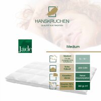 HANSKRUCHEN Daunendecke Jade