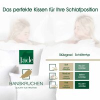 HANSKRUCHEN Daunenkissen Jade