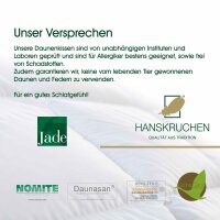 HANSKRUCHEN Daunenkissen Jade